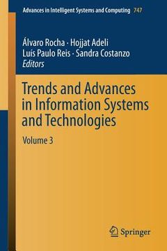 portada Trends and Advances in Information Systems and Technologies: Volume 3