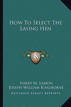 portada how to select the laying hen