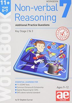 portada 11+ Non-verbal Reasoning Year 5-7 Workbook 7: Additional Practice Questions