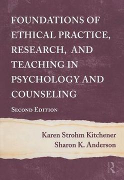 portada Foundations of Ethical Practice, Research, and Teaching in Psychology and Counseling (en Inglés)