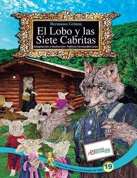 portada El Lobo y las Siete Cabritas: TOMO 19 de los Clásicos Universales de Patty