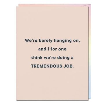 portada Em & Friends Tremendous job Greeting Cards 6 Pack (en Inglés)