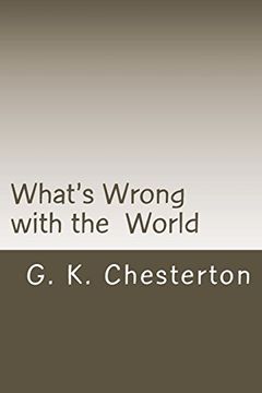 portada What's Wrong With the World (in English)