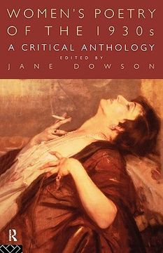portada women's poetry of the 1930s: a critical anthology (en Inglés)