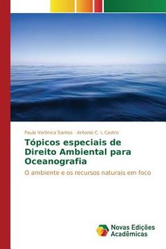 portada Tópicos especiais de Direito Ambiental para Oceanografia (in Portuguese)