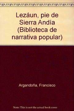 portada Lezaun, pie de Sierra andia I (Biblioteca de narrativa popular)