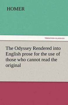 portada the odyssey rendered into english prose for the use of those who cannot read the original