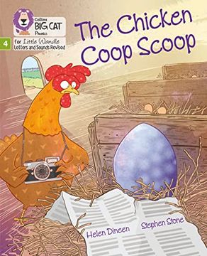 portada Big Cat Phonics for Little Wandle Letters and Sounds Revised - The Chicken COOP Scoop: Phase 4 (en Inglés)