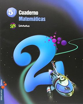 portada Superpixépolis, matemáticas, 5 Educación Primaria. Cuaderno 2 (Paperback) (in Spanish)