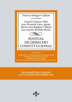 portada Manual de Derecho Constitucional (en Castellano)