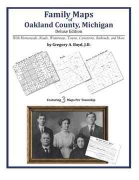portada Family Maps of Oakland County, Michigan