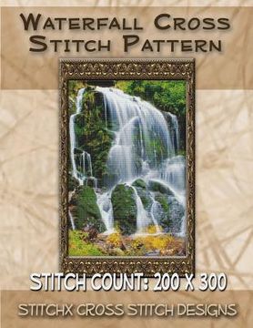 portada Waterfall Cross Stitch Pattern (in English)