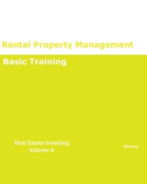 portada Rental Property Management Basic Training REAL ESTATE INVESTING (en Inglés)