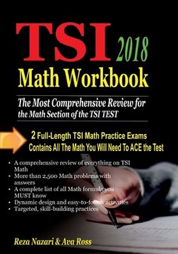 portada TSI Math Workbook 2018: Comprehensive Activities for Mastering Essential Math Skills (en Inglés)