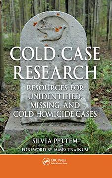portada Cold Case Research Resources for Unidentified, Missing, and Cold Homicide Cases (en Inglés)