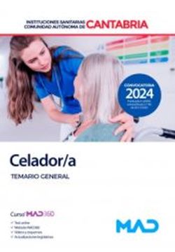 portada Celador/A. Instituciones Sanitarias de la Comunidad Autonoma de Cantabria (in Spanish)