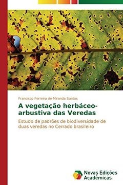 portada A vegetação herbáceo-arbustiva das Veredas