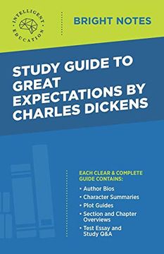 portada Study Guide to Great Expectations by Charles Dickens (Bright Notes) (en Inglés)