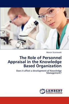 portada the role of personnel appraisal in the knowledge based organization (en Inglés)