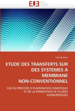 portada Etude Des Transferts Sur Des Systemes a Membrane Non-Conventionnel