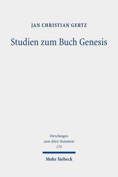 portada Studien Zum Buch Genesis (in German)