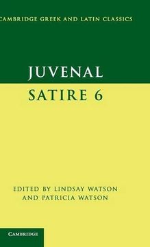 portada Juvenal: Satire 6 (Cambridge Greek and Latin Classics) (en Inglés)
