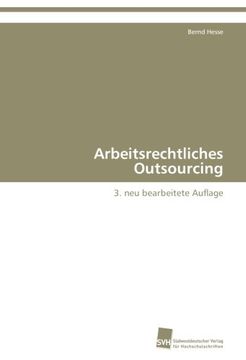 portada Arbeitsrechtliches Outsourcing