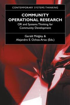 portada Community Operational Research: Or and Systems Thinking for Community Development (in English)