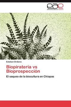 portada biopirater a vs bioprospecci n
