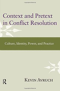 portada context and pretext in conflict resolution