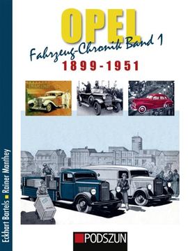 portada Opel Fahrzeug-Chronik 01: 1899-1951 (en Alemán)
