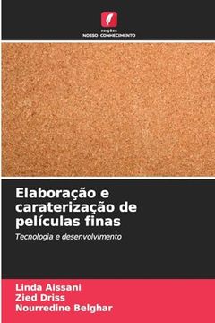 portada Elaboração e Caraterização de Películas Finas (in Portuguese)