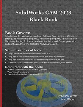 portada Solidworks cam 2023 Black Book (in English)