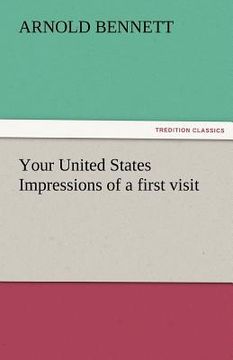 portada your united states impressions of a first visit (en Inglés)