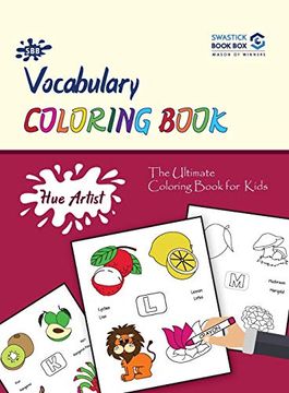 portada Hue Artist - Vocabulary Colouring Book (in English)