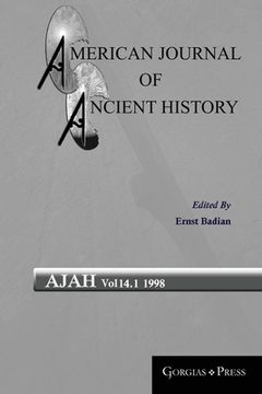 portada American Journal of Ancient History 14.1 (en Inglés)