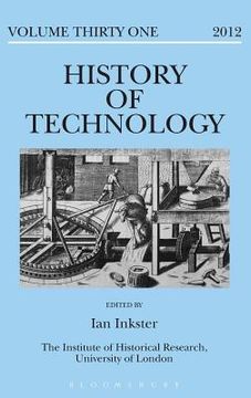 portada history of technology volume 31 (en Inglés)