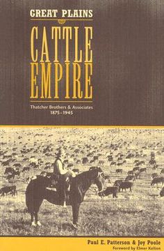 portada great plains cattle empire: thatcher brothers and associates (1875-1945) (en Inglés)