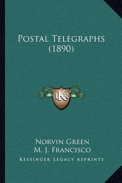 portada postal telegraphs (1890) (en Inglés)