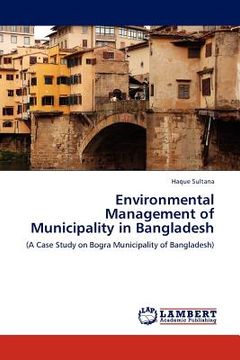 portada environmental management of municipality in bangladesh (en Inglés)