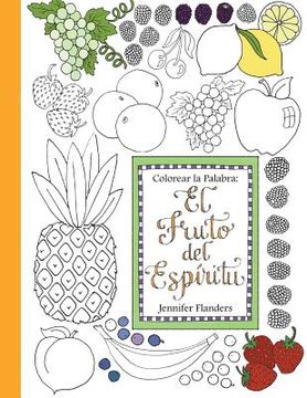 portada Colorear la Palabra: El Fruto del Espíritu