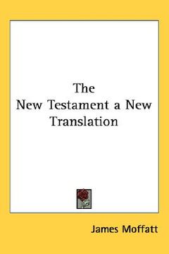 portada the new testament a new translation