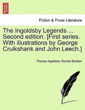 portada the ingoldsby legends ... second edition. [first series. with illustrations by george cruikshank and john leech.] (en Inglés)