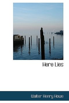 portada here lies (en Inglés)