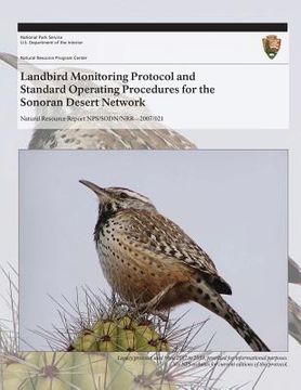 portada Landbird Monitoring Protocol and Standard Operating Procedures for the Sonoran Desert Network (en Inglés)
