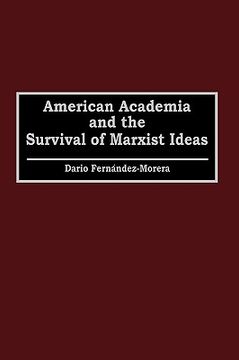 portada american academia and the survival of marxist ideas (en Inglés)