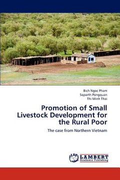 portada promotion of small livestock development for the rural poor (en Inglés)