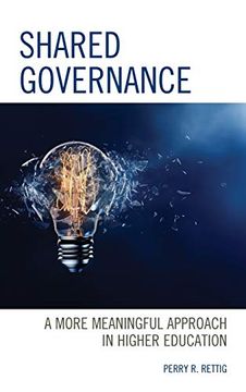 portada Shared Governance: A More Meaningful Approach in Higher Education (en Inglés)