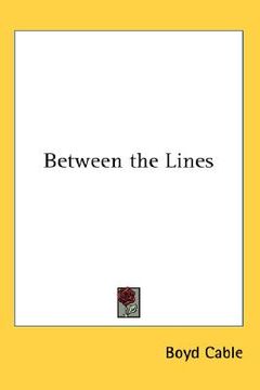 portada between the lines (en Inglés)