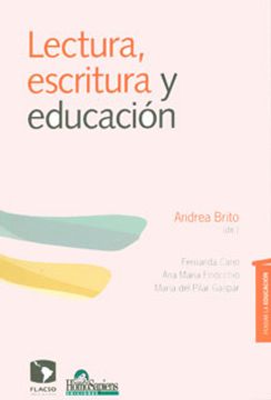portada Lectura Escritura y Educacion (in Spanish)